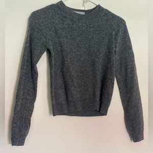 Dark great wool sweater